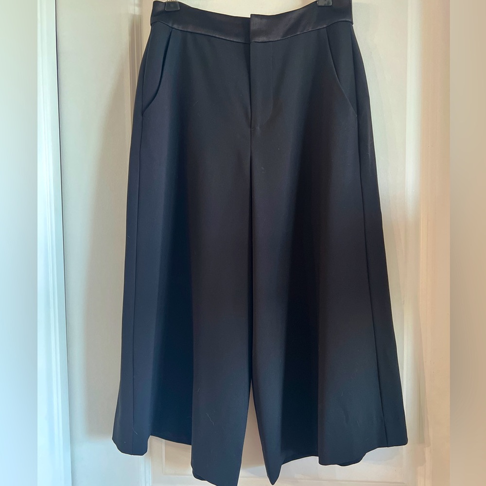NWOT ALICE+OLIVIA Wide Leg Cropped Pants(2)
